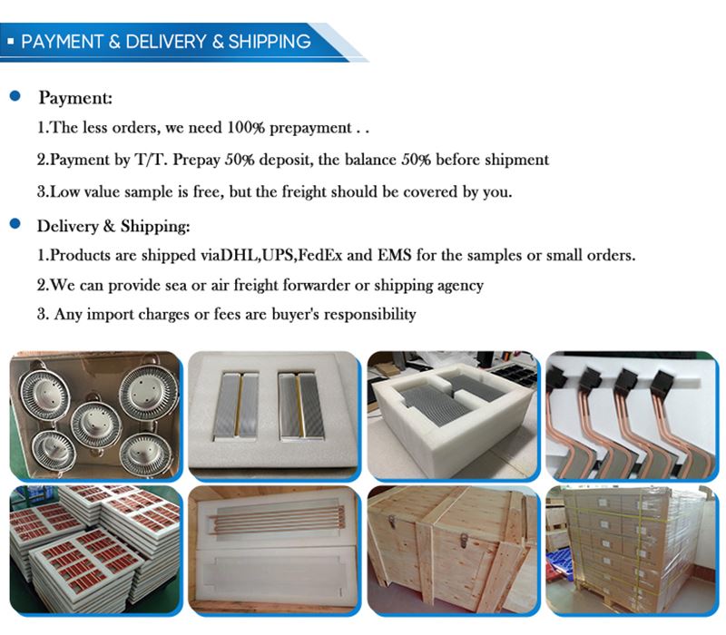 payment and shipping