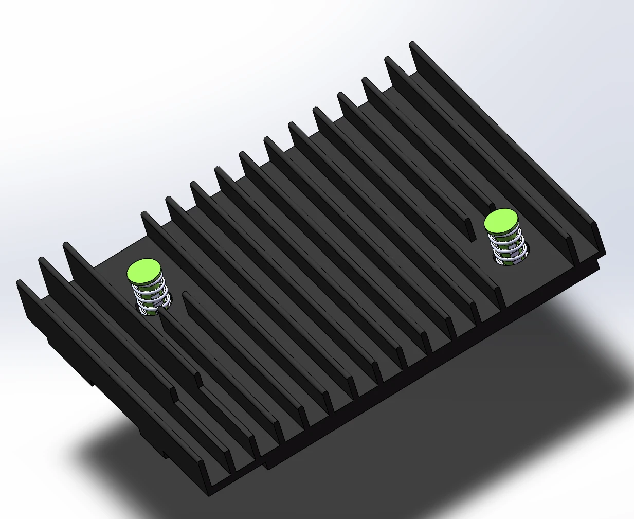 PCB Board Card extrusion heatsink-1