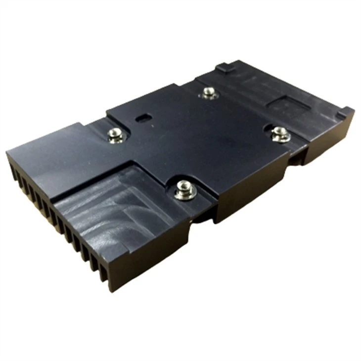 Aluminum Extruded Heat Sinks With CNC Machining