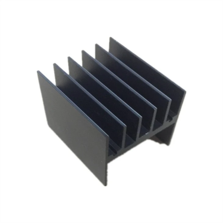 Aluminum Extruded Heat Sinks With CNC Machining