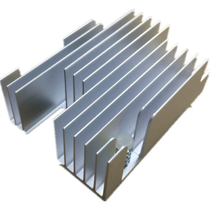Aluminum Extruded Heat Sinks With CNC Machining