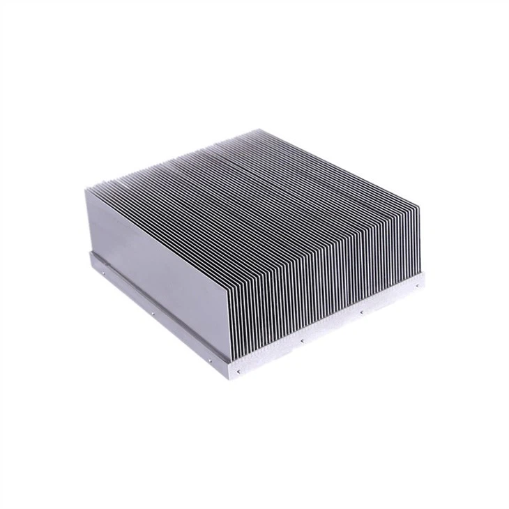 Aluminum Skived Fin Heat Pipe Radiator