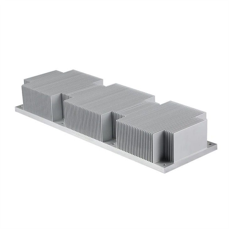 Aluminum Skived Fin Heat Sink For Inverters