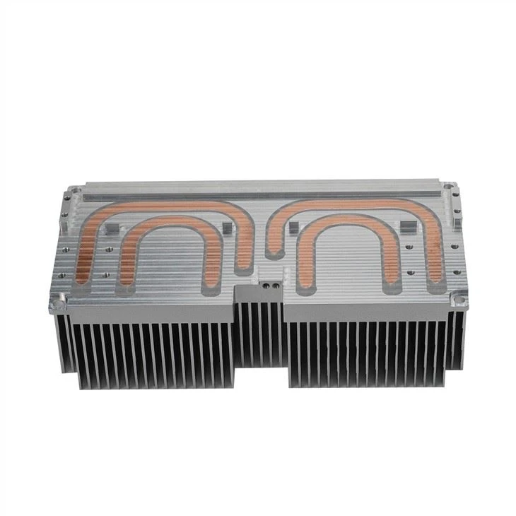 Radiator Tersemperit Pemesinan CNC Aluminium Besar