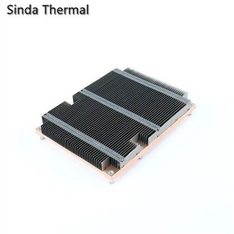 Heatsink Plat Tembaga Sirip Aluminium