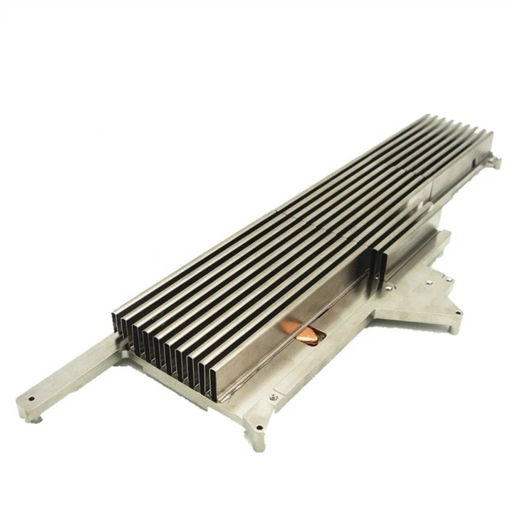 Aluminum Folded Fin PCB Heat Sink