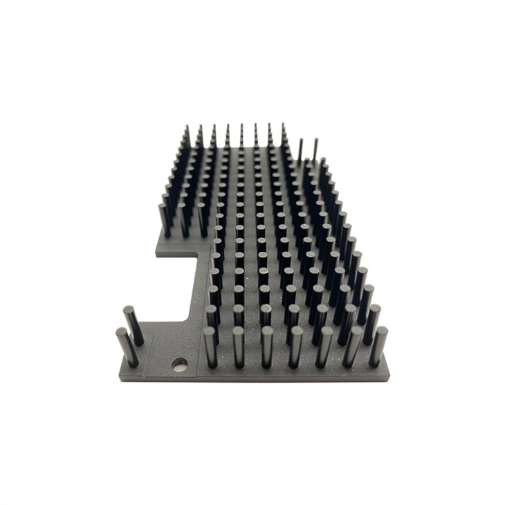 Sinki Haba Sirip Pin Bulat Aluminium