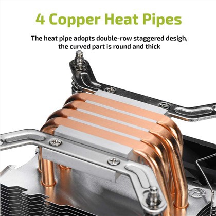 Radiator Sirip Zip Aluminium Paip Haba